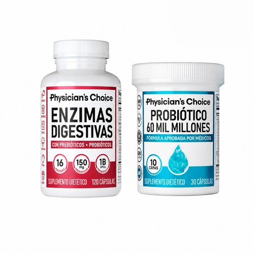 Kit Probióticos + Enzimas Salud Intestinal