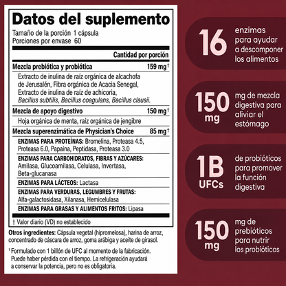 Kit Probióticos + Enzimas Salud Intestinal