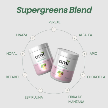 Suplemento AMI Colágeno Con Probióticos