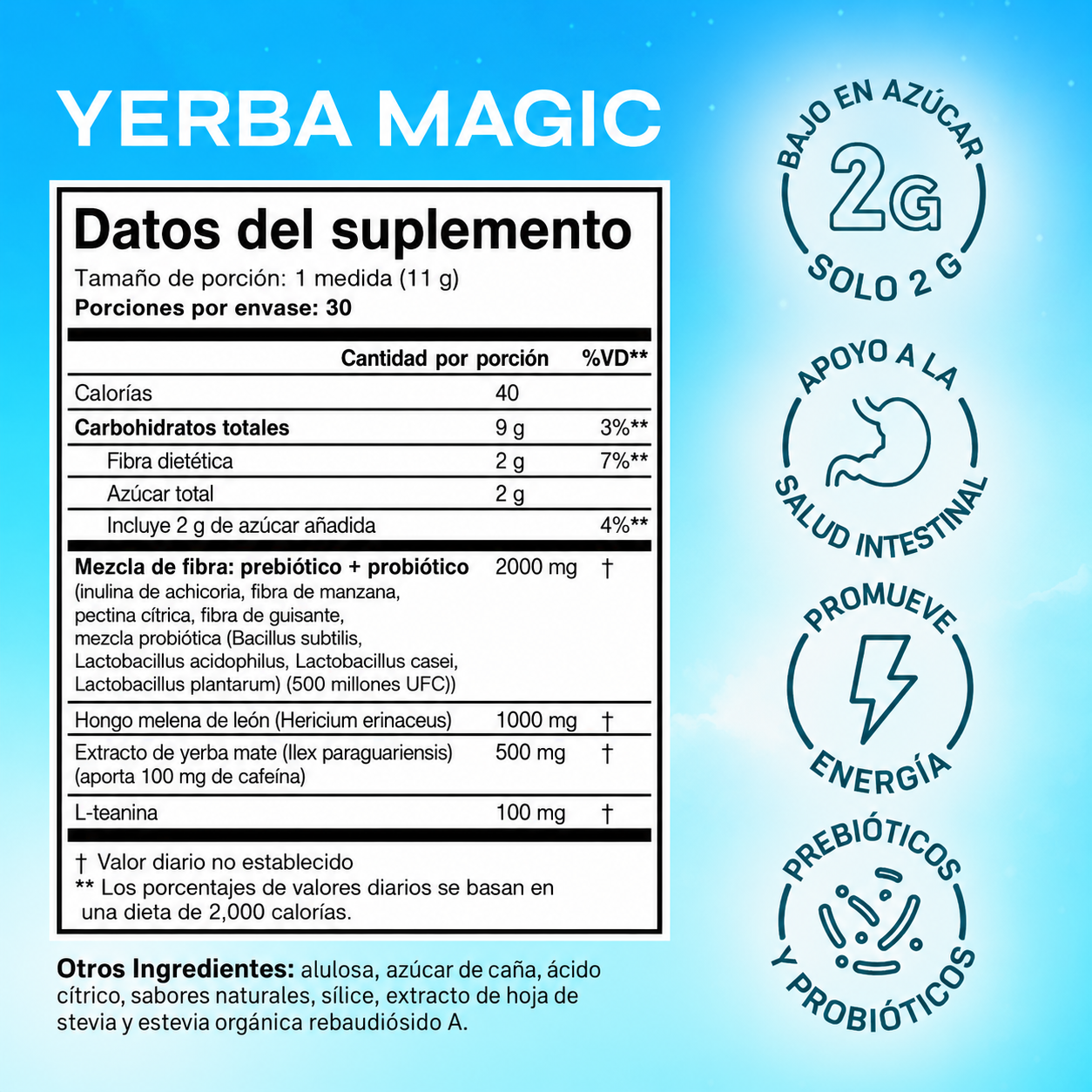 Yerba Magic Sabor Mango