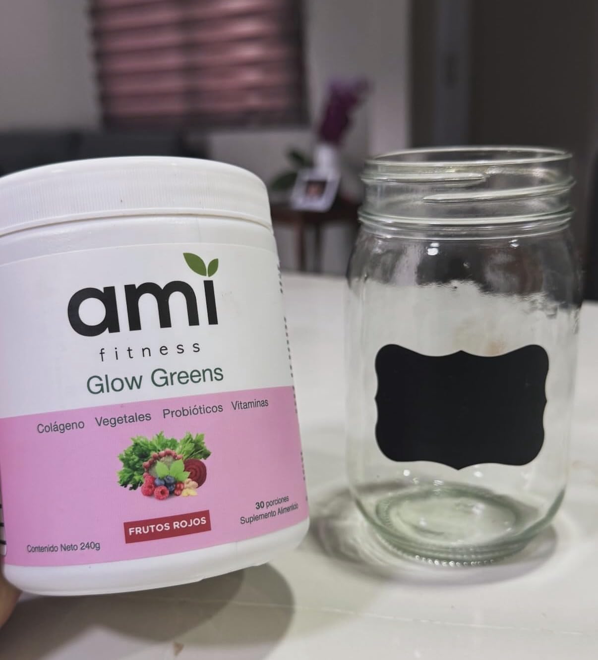 Ami Glow Greens frutos rojos