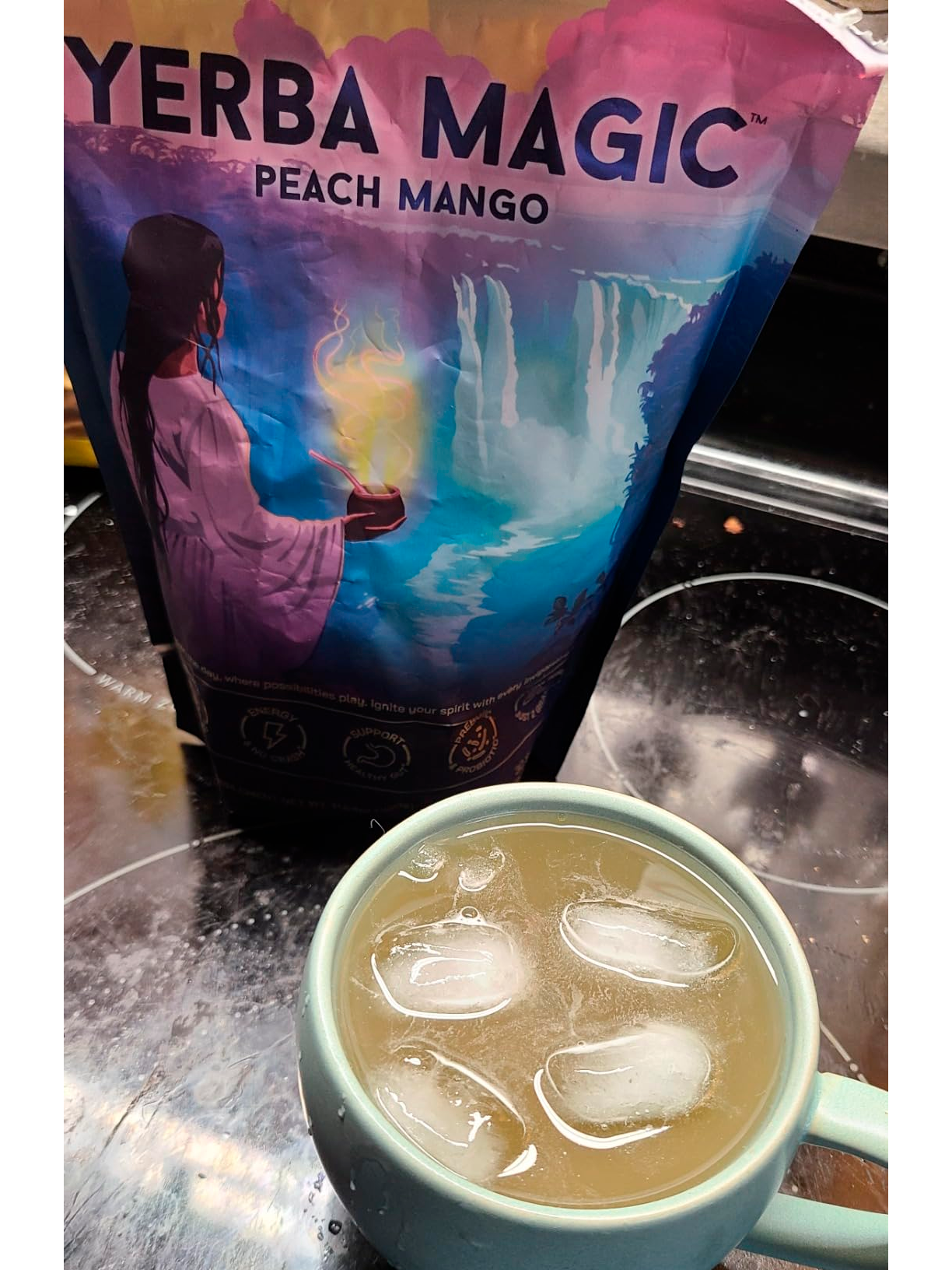 Bebida de yerba mate con nootrópicos