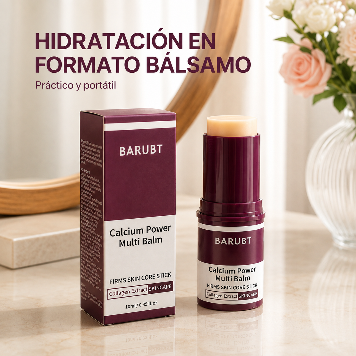 BARUBT Calcium Power Multi Balm - hidratación portátil