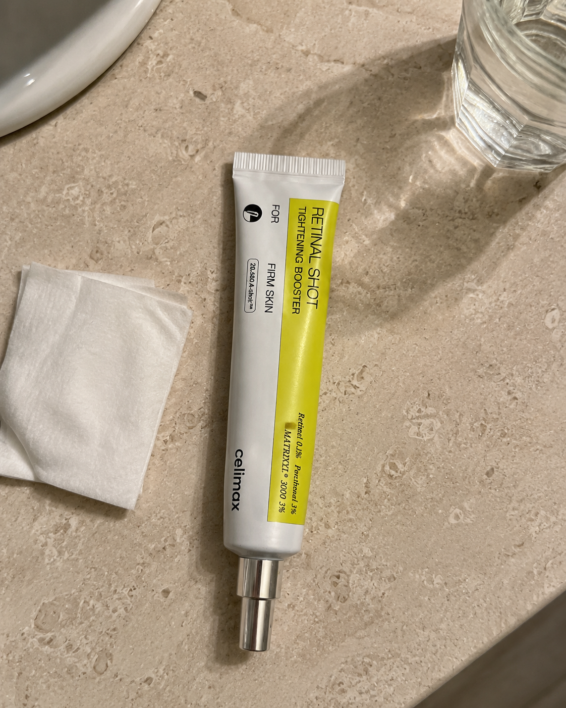 Celimax Retinal Shot en una rutina nocturna