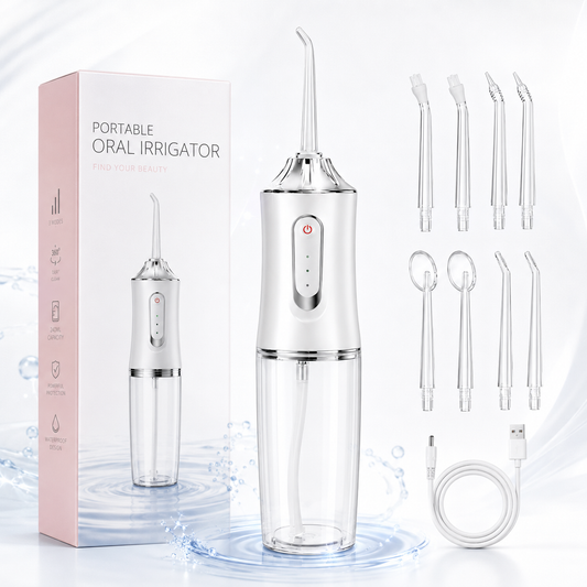 Irrigador Bucal Limpiador de Dientes Eléctrico