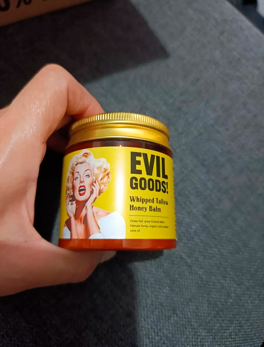 Bálsamo de sebo y miel para labios