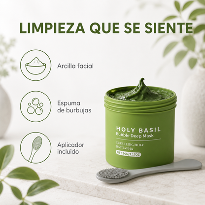 HOLY BASIL - arcilla, espuma y aplicador incluido