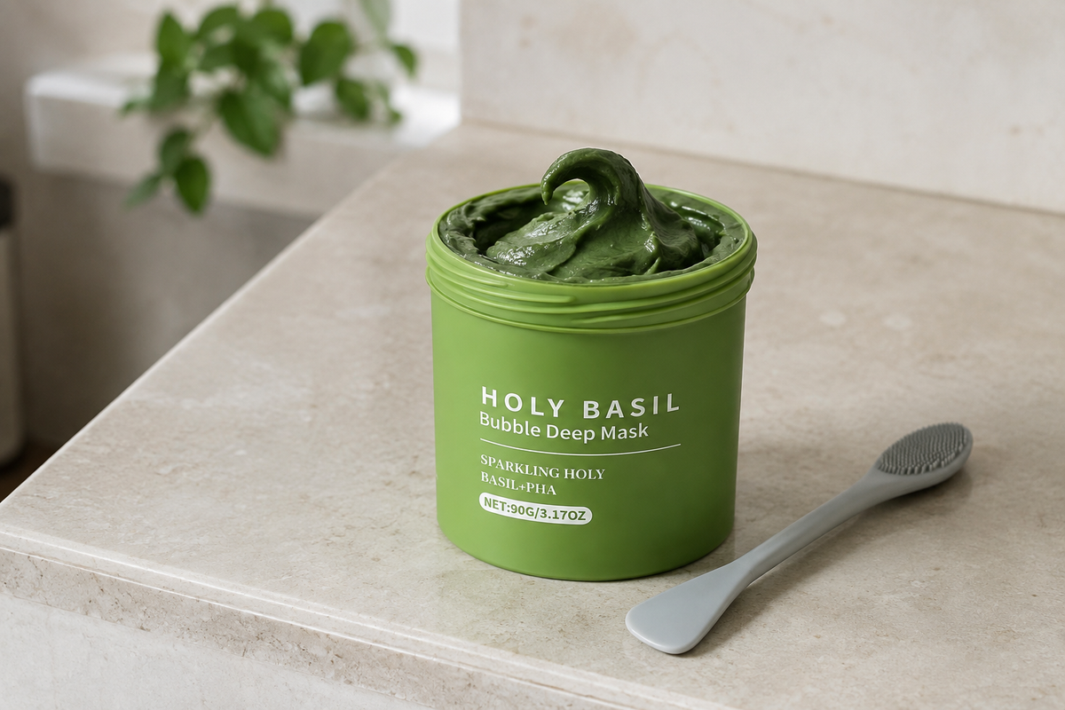 HOLY BASIL Bubble Deep Mask - experiencia de cliente 1