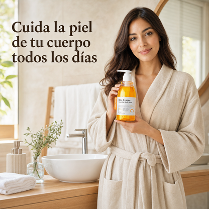Rutina diaria con gel corporal Quarxery