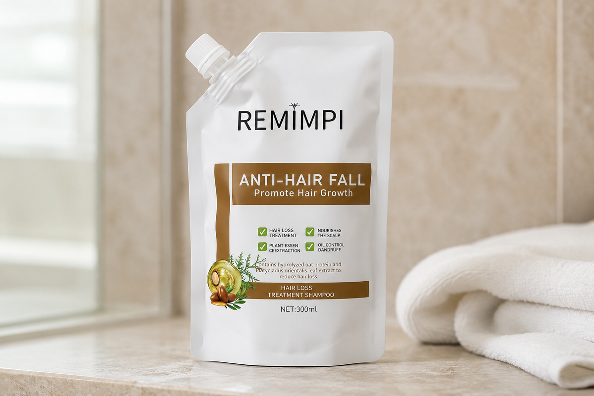 Shampoo REMIMPI para cabello y cuero cabelludo - experiencia de cliente 1