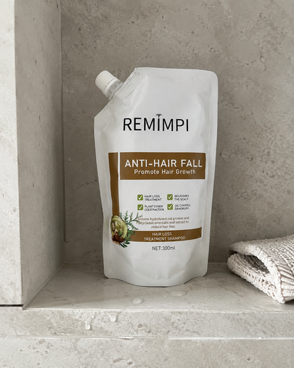 Shampoo REMIMPI en una rutina capilar