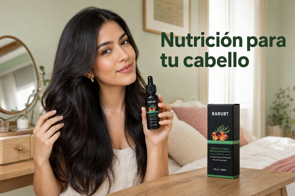 Aceite de batana y romero BARUBT para el cabello