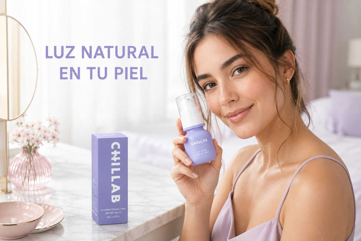 Luz natural en tu piel con Crema Chillab Tone Up