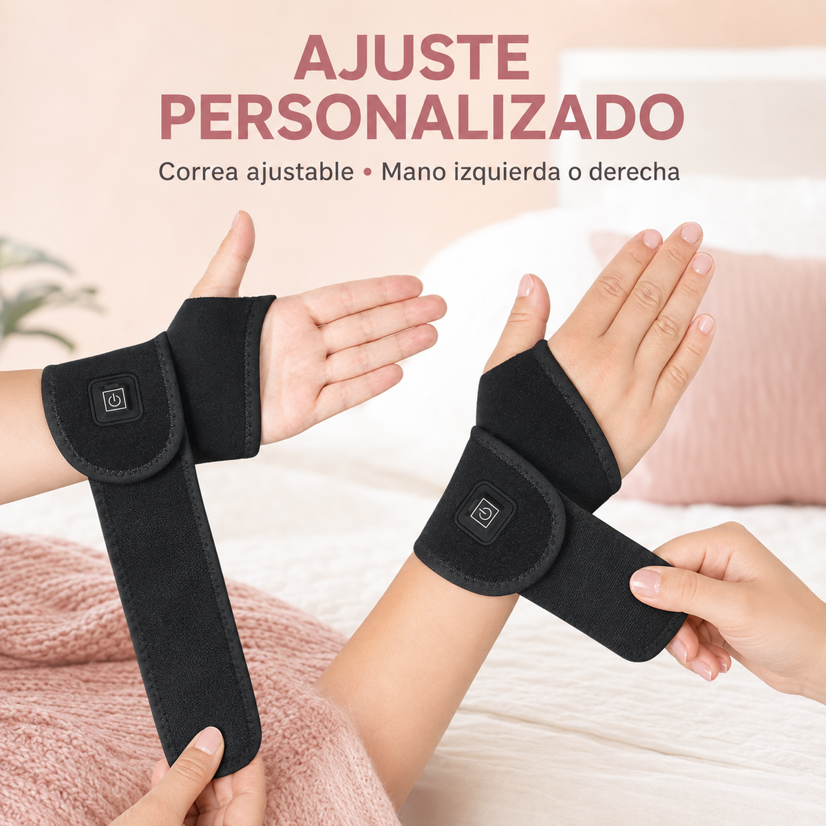 Ajuste personalizado de la muñequera térmica