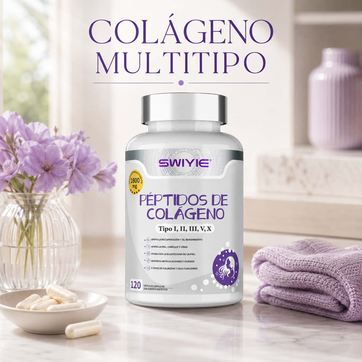Portada SWIYIE Péptidos de Colágeno
