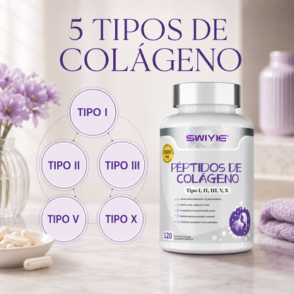 Cinco tipos de colágeno SWIYIE