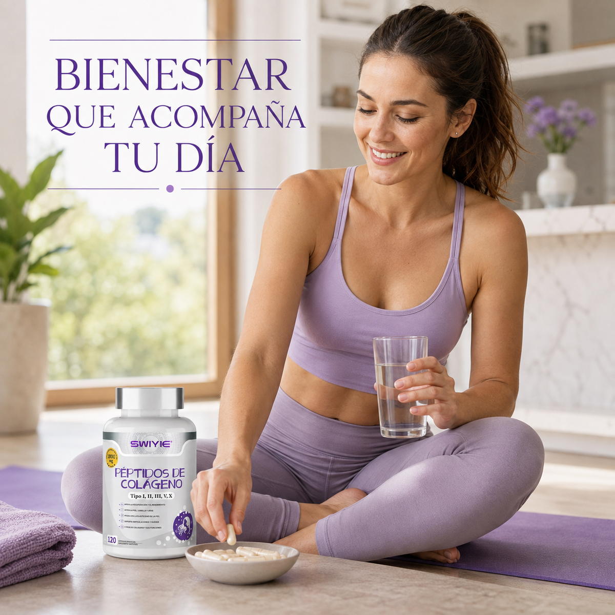 Rutina de bienestar con SWIYIE