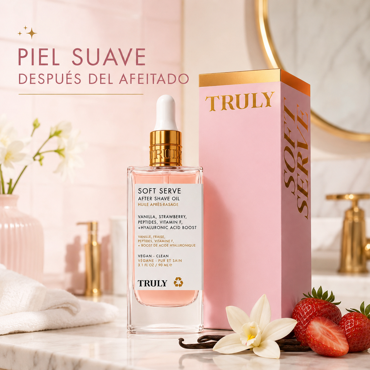 Portada TRULY Soft Serve After Shave Oil